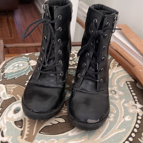 Steve Madden combat boots - Picture 2 of 14